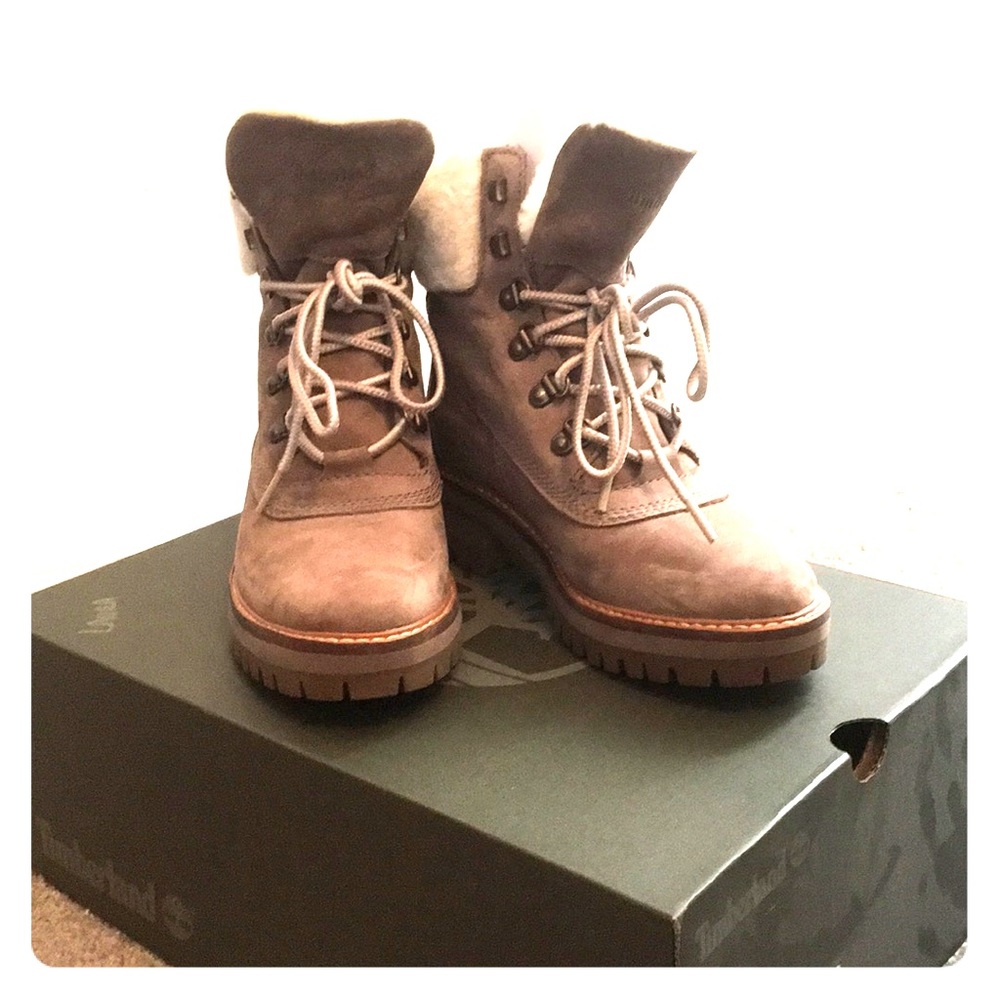 Brand New Furry Timberland Boots!